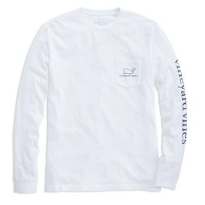 VINEYARD VINES vintage Whale Graphic Pocket Tshirt